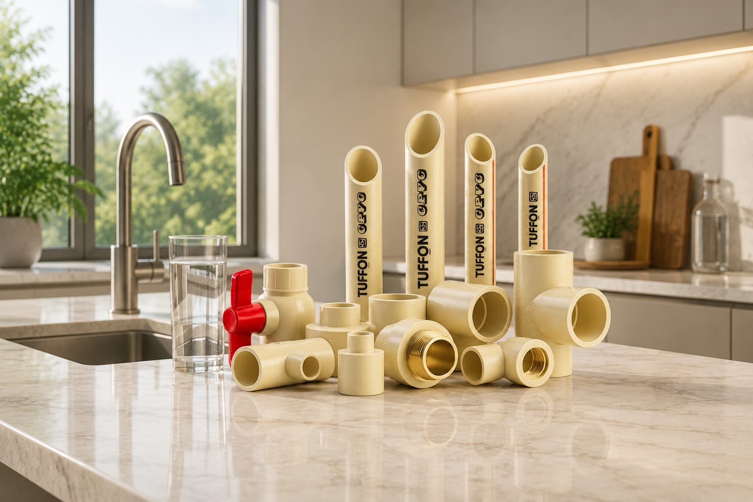 Tuffon CPVC pipes and fittings