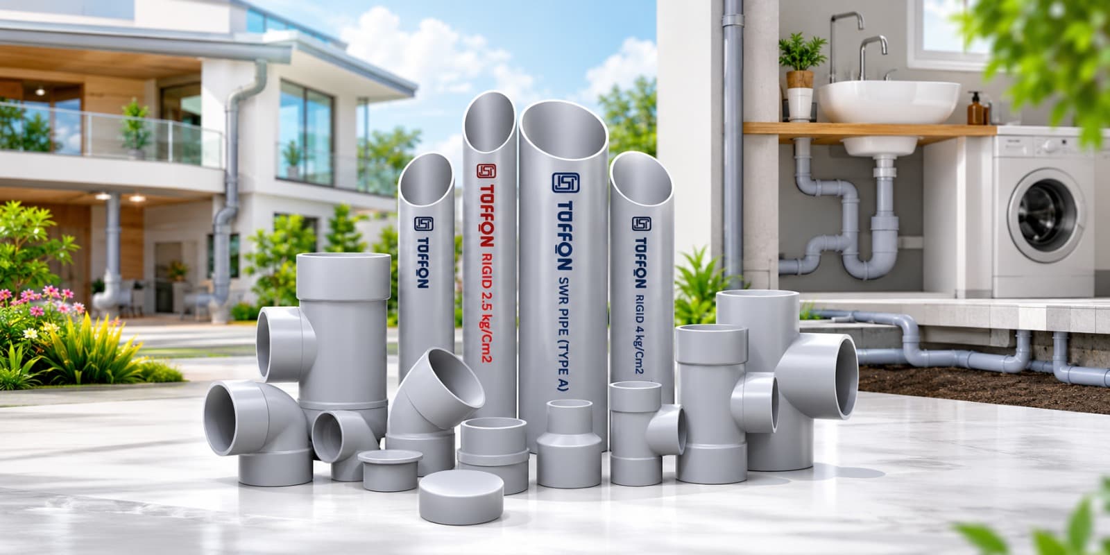 Tuffon SWR pipes and fittings system